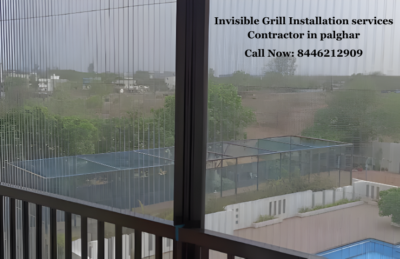 Invisible Grill Installation services Contractor in palghar