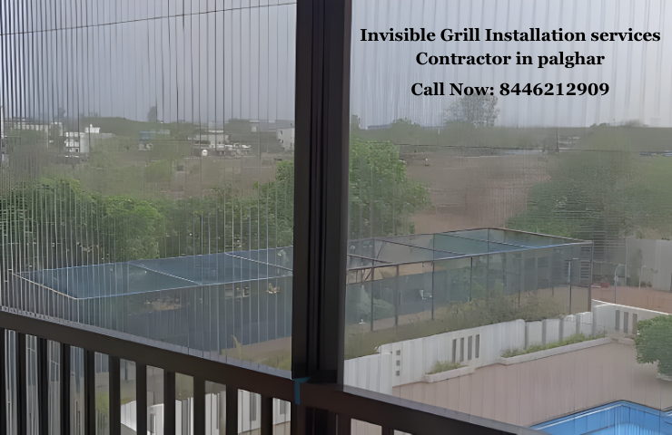 Invisible Grill Installation services Contractor in palghar