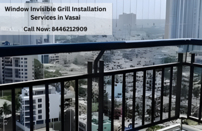 Window Invisible Grill Installation Services in Vasai