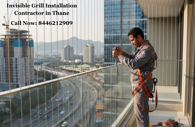 Invisible Grill Installation Contractor in Thane