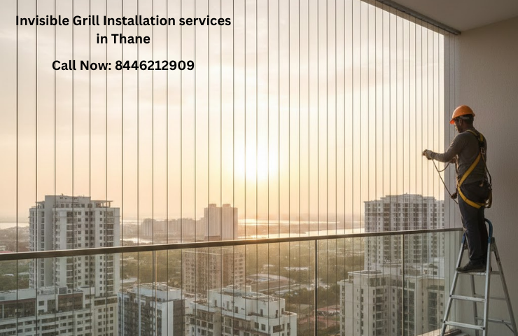 Invisible Grill Installation services in Thane
